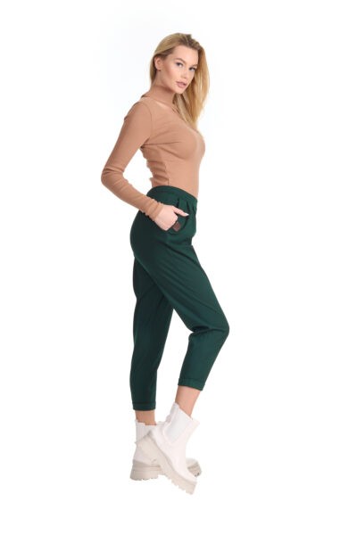 Spodnie damskie Chinos Perfect Green