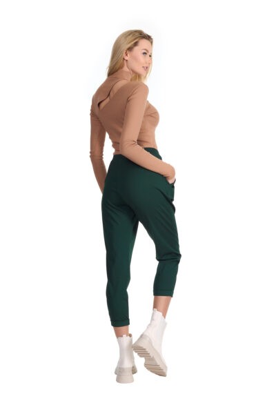 Spodnie damskie Chinos Perfect Green